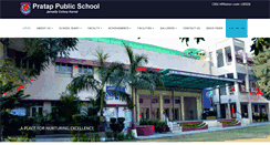 Desktop Screenshot of pratappublicschool.com